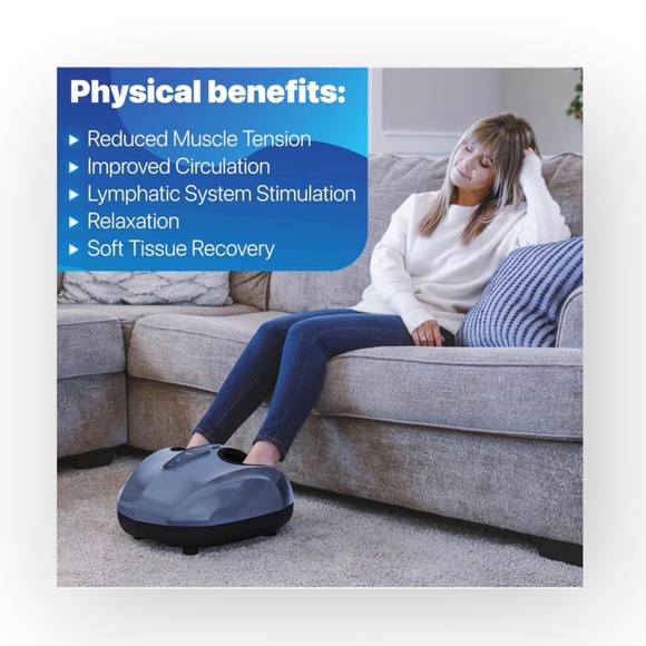 Miko ㋛ Foot Massage Machine ㋛ Remote Heat Knead Compression Shiatsu ㋛ Neuropathy - Picture 13 of 17